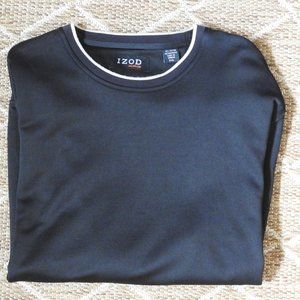 IZOD XFG Crewneck Sweatshirt, Black, XXL